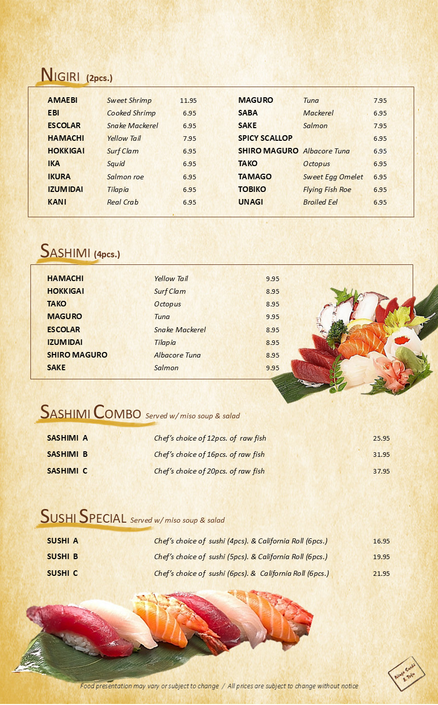 Menu Slide 4