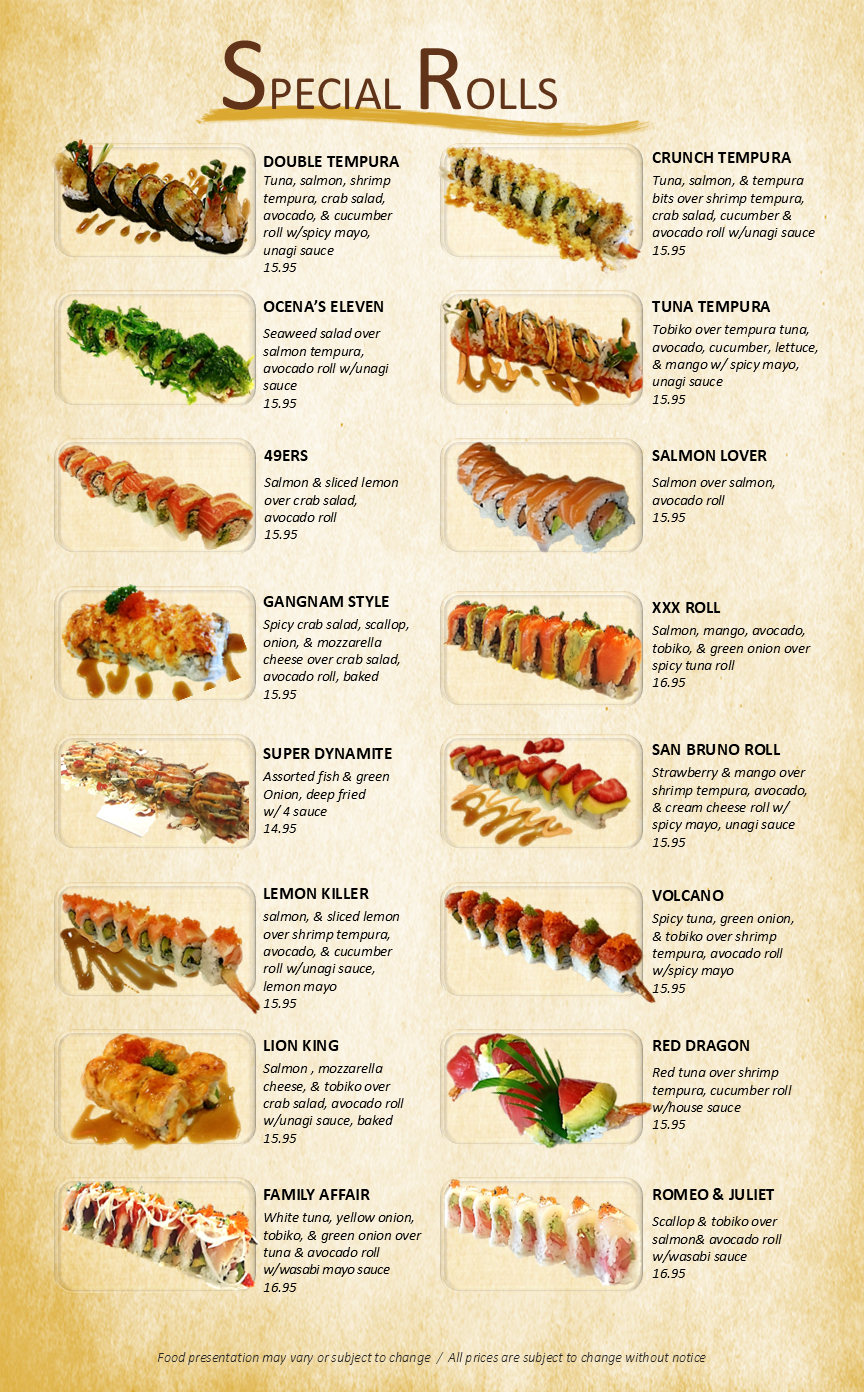 Menu Slide 6