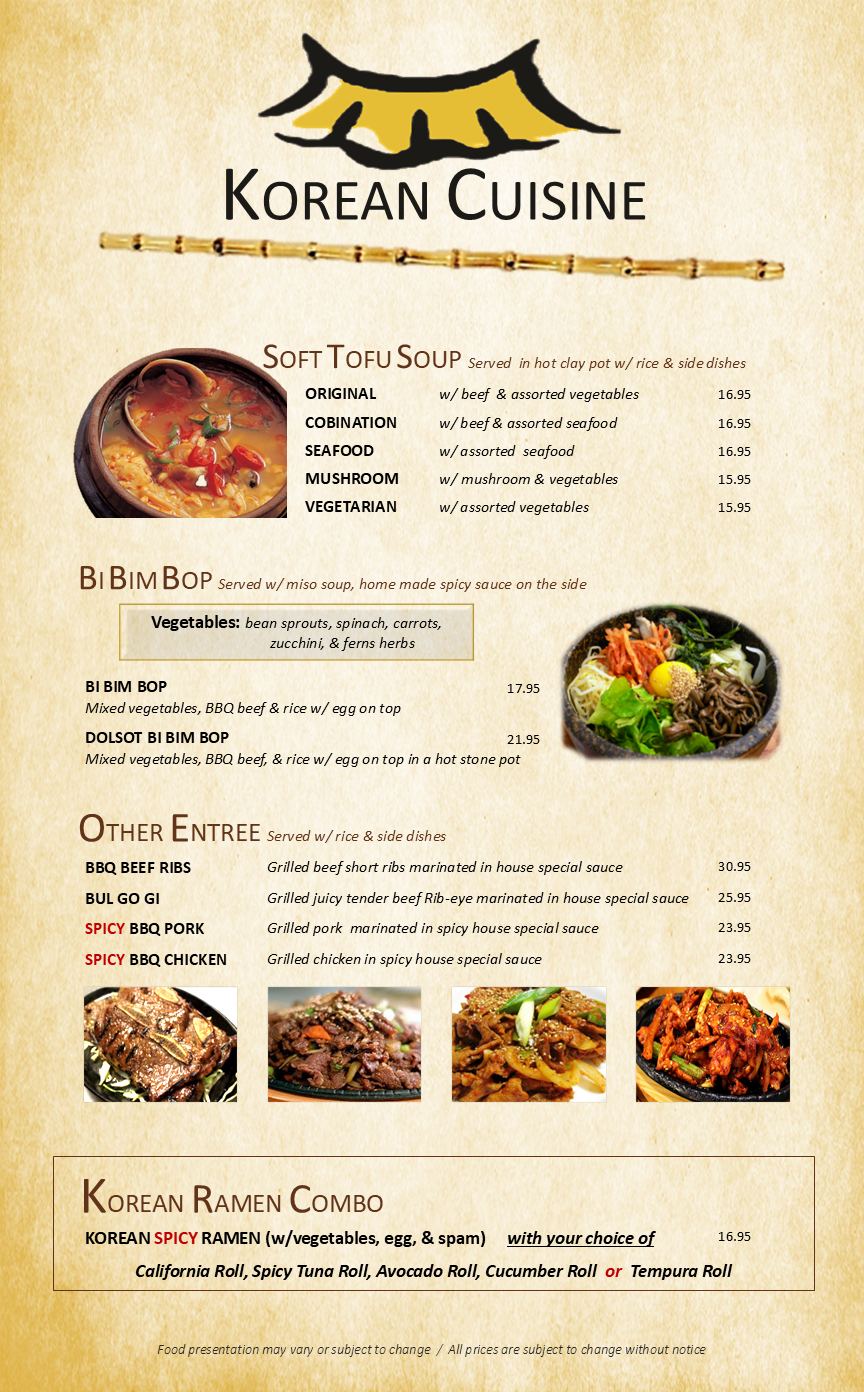 Menu Slide 8